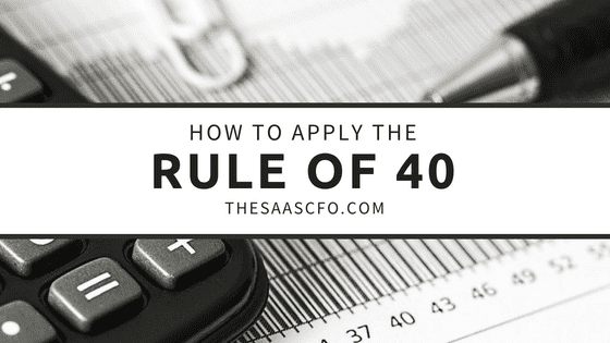the rule of 40 formula is growth