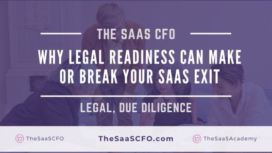 legal readiness for a saas exit