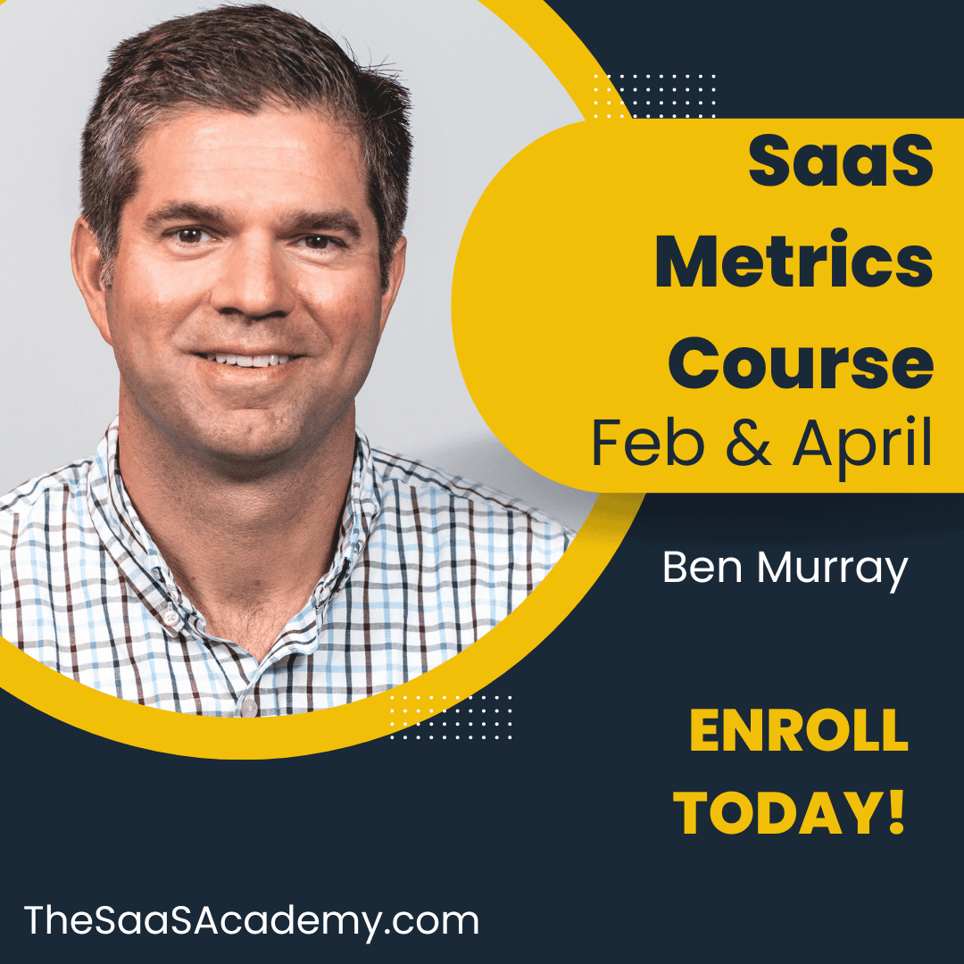 saas metrics training